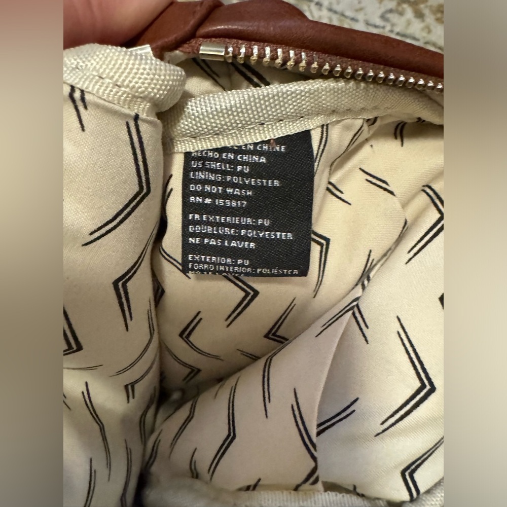 Aztec Sling Mini Backpack, Brown - image 7